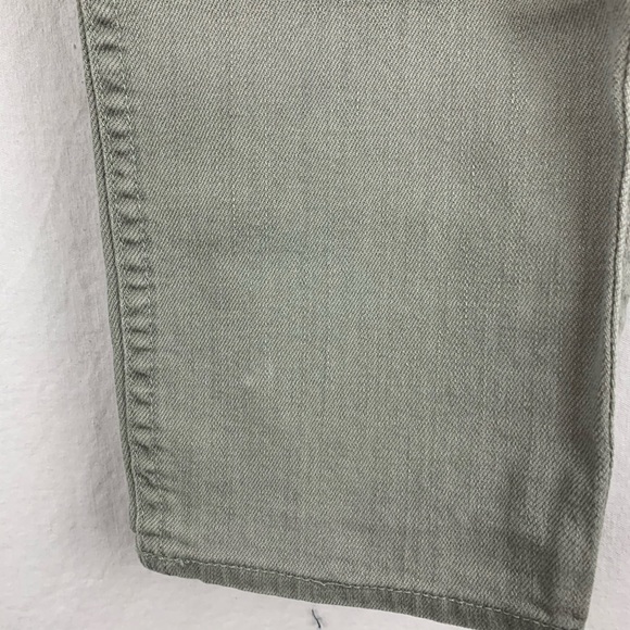 7 for all mankind gray cropped jeans - Picture 2 of 6